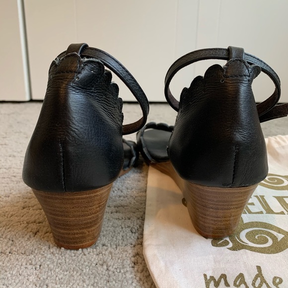 Stella ELF Leather Wedge Sandal - Picture 3 of 4